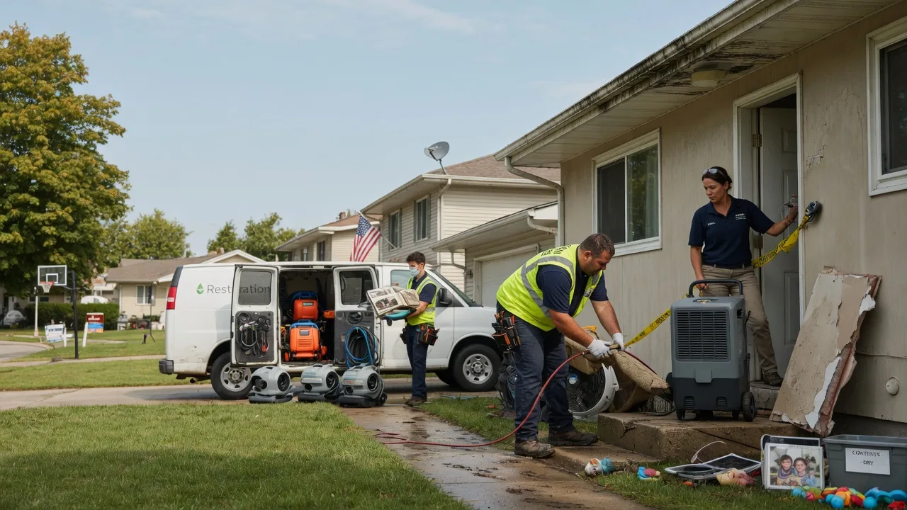 Water Damage Restoration in Brownton, MN near me